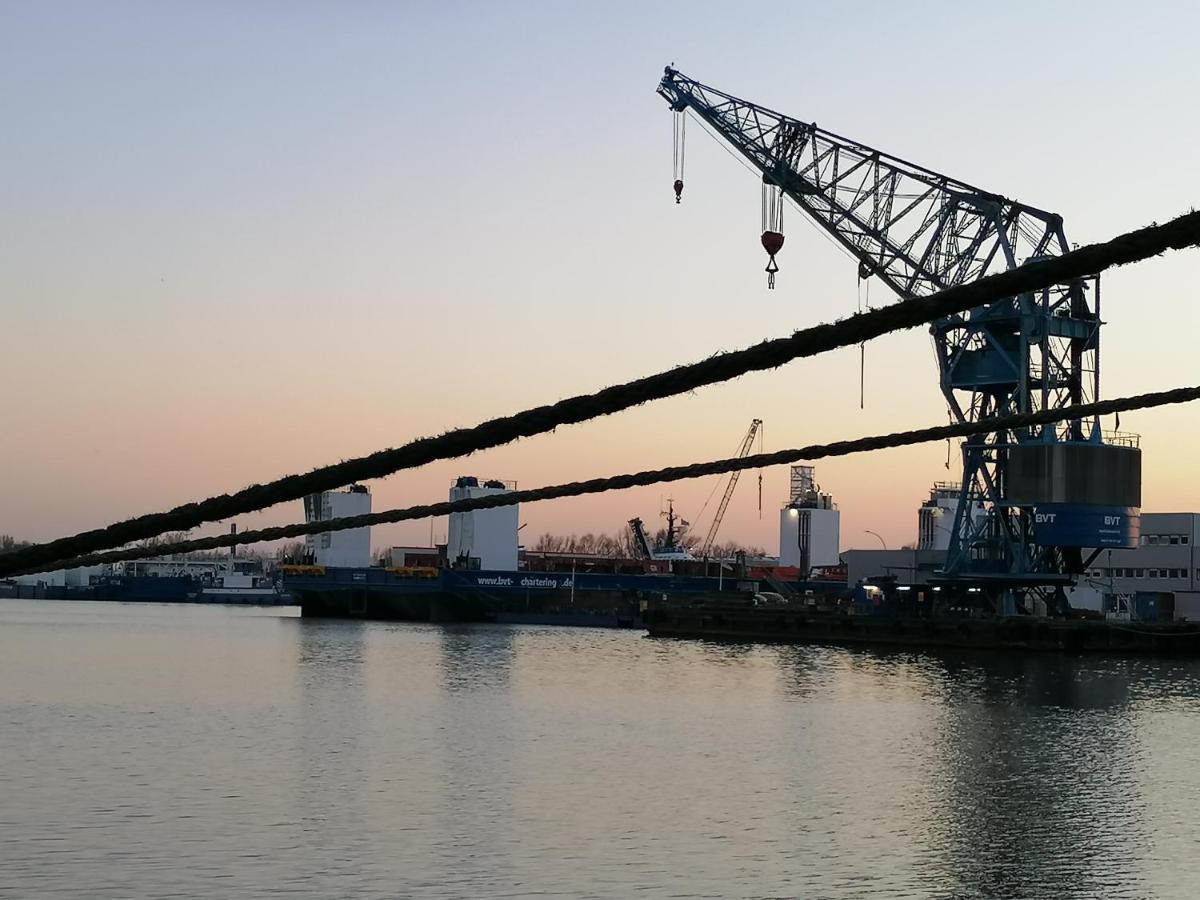 Ferienwohnung Breitschuhs Havenwelten Bremerhaven Exteriér fotografie